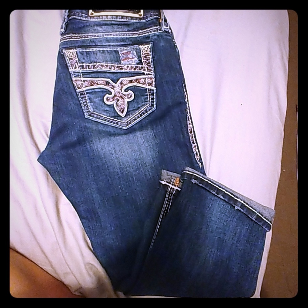 Rock Revival Capris